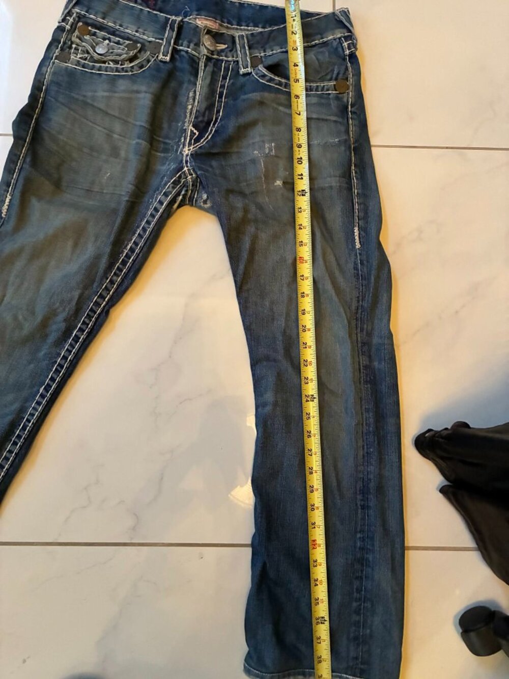 True Religion Men's Blue Jeans - Picture 5 of 5